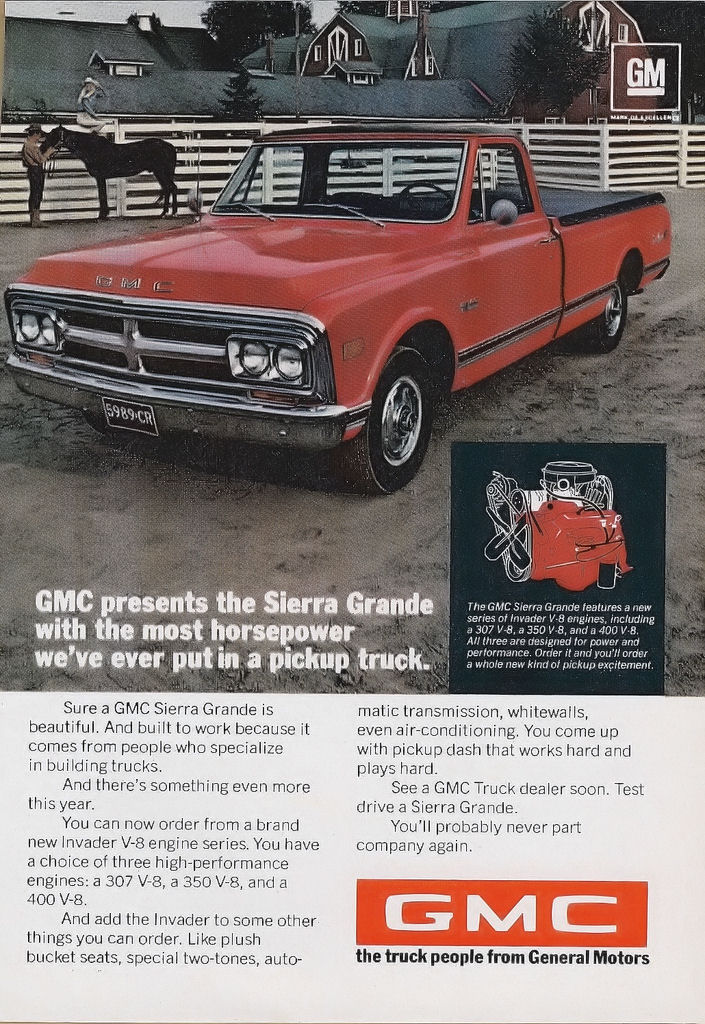 1969 General Motors Auto Advertising